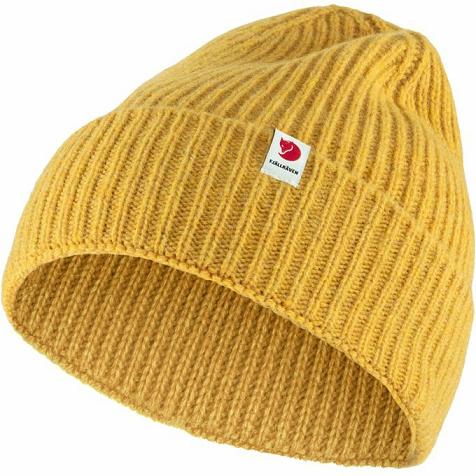 Fjällräven Logo Beanies Yellow Singapore For Women (SG-650311)